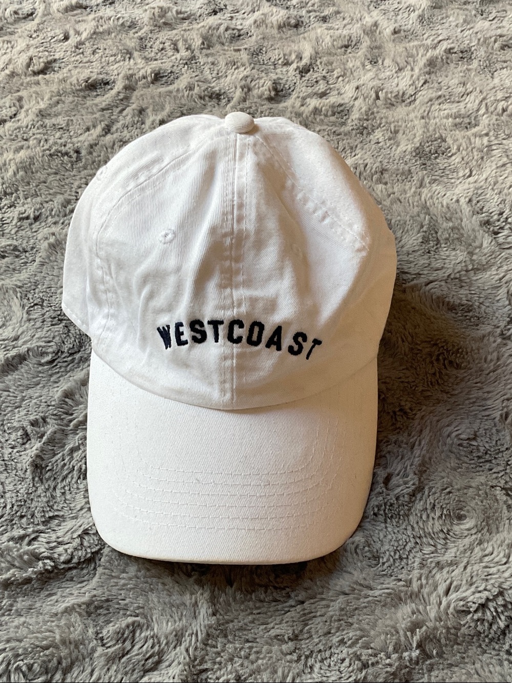 Westcoast White and Blue Baseball Cap